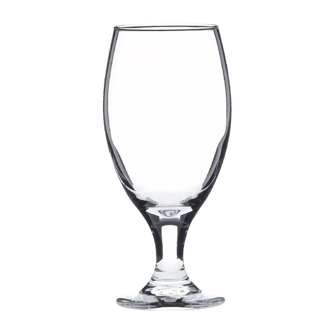 Libbey Teardrop Tall Beer Glasses 440ml/15oz LCE at 2/3pt (12 Pack)
