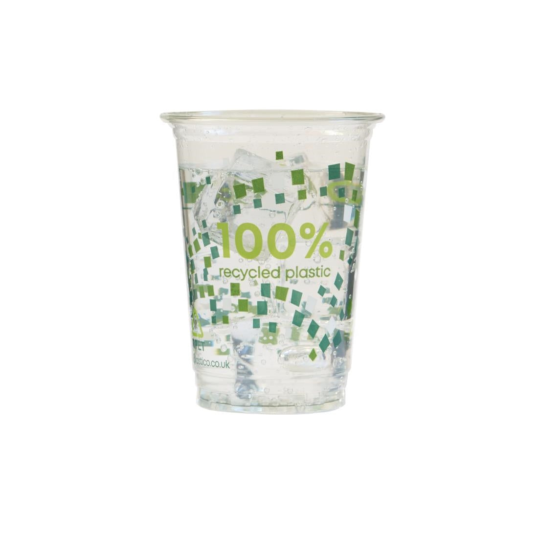 eGreen Disposable Half Pint Glasses to Brim Glasses UKCA CE Marked (1250 Pack)
