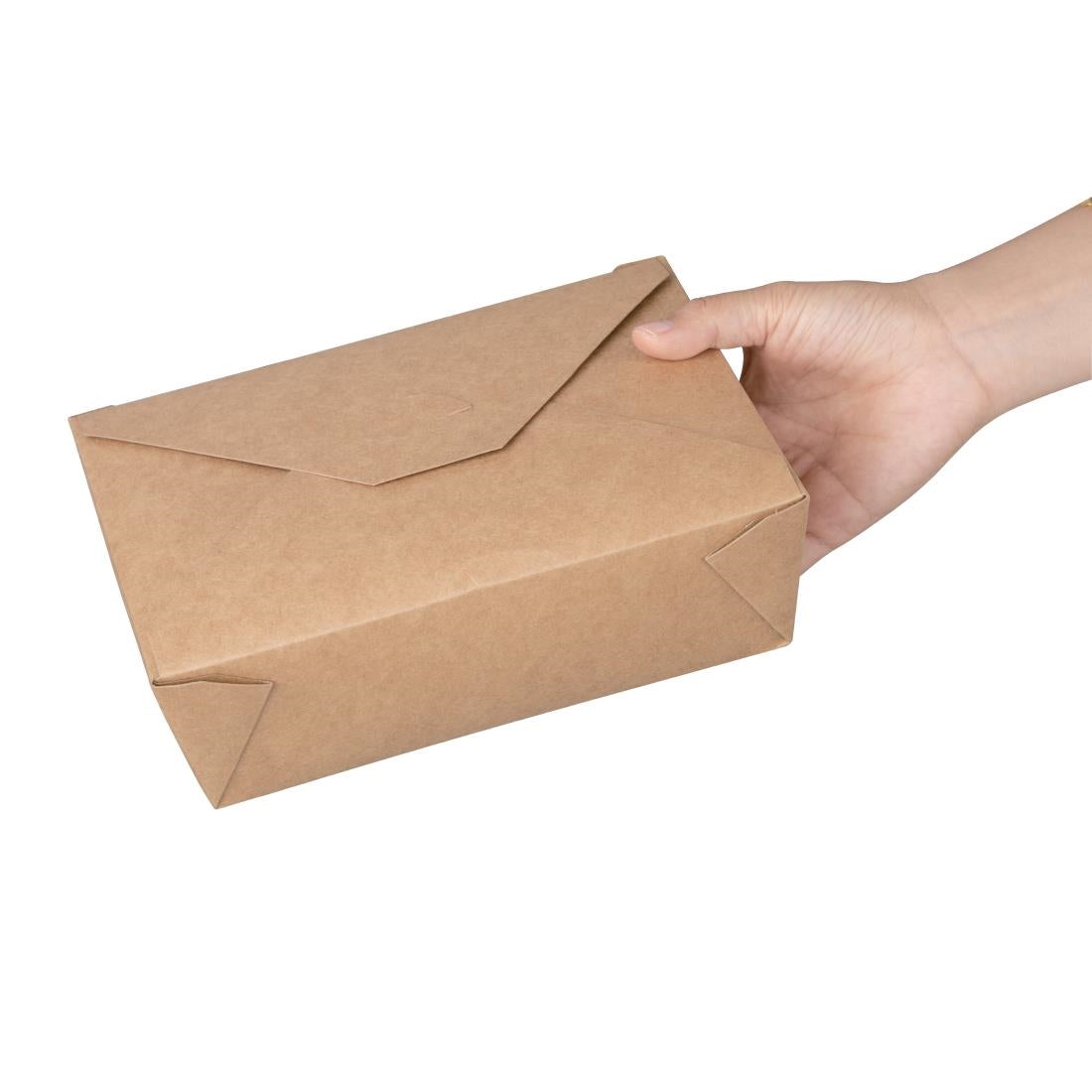 Fiesta Cardboard Takeaway Food Containers 197mm (200 Pack)