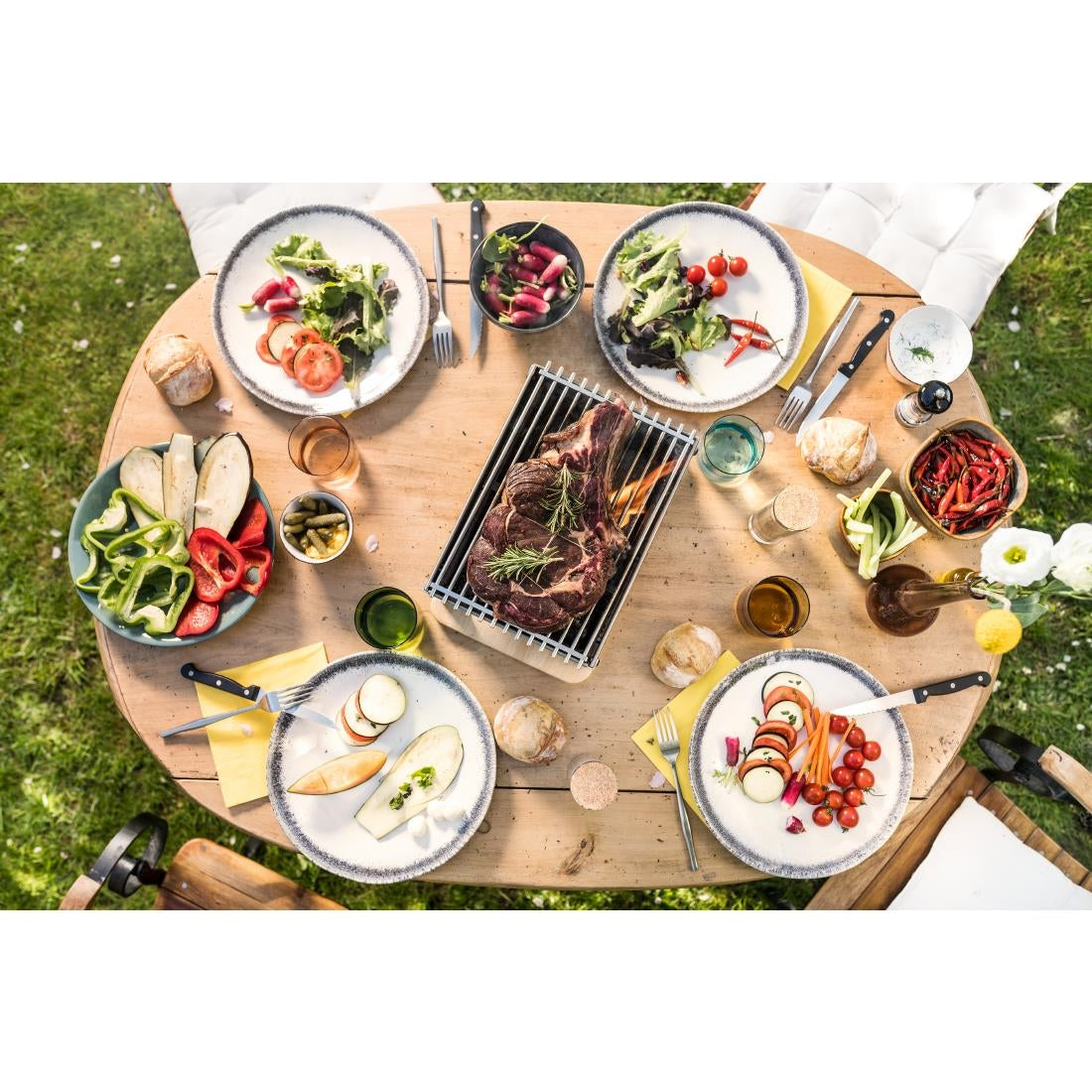 Louis Tellier Brasero Table Barbecue BRASI-F