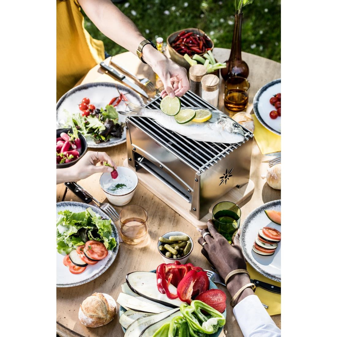 Louis Tellier Brasero Table Barbecue BRASI-F