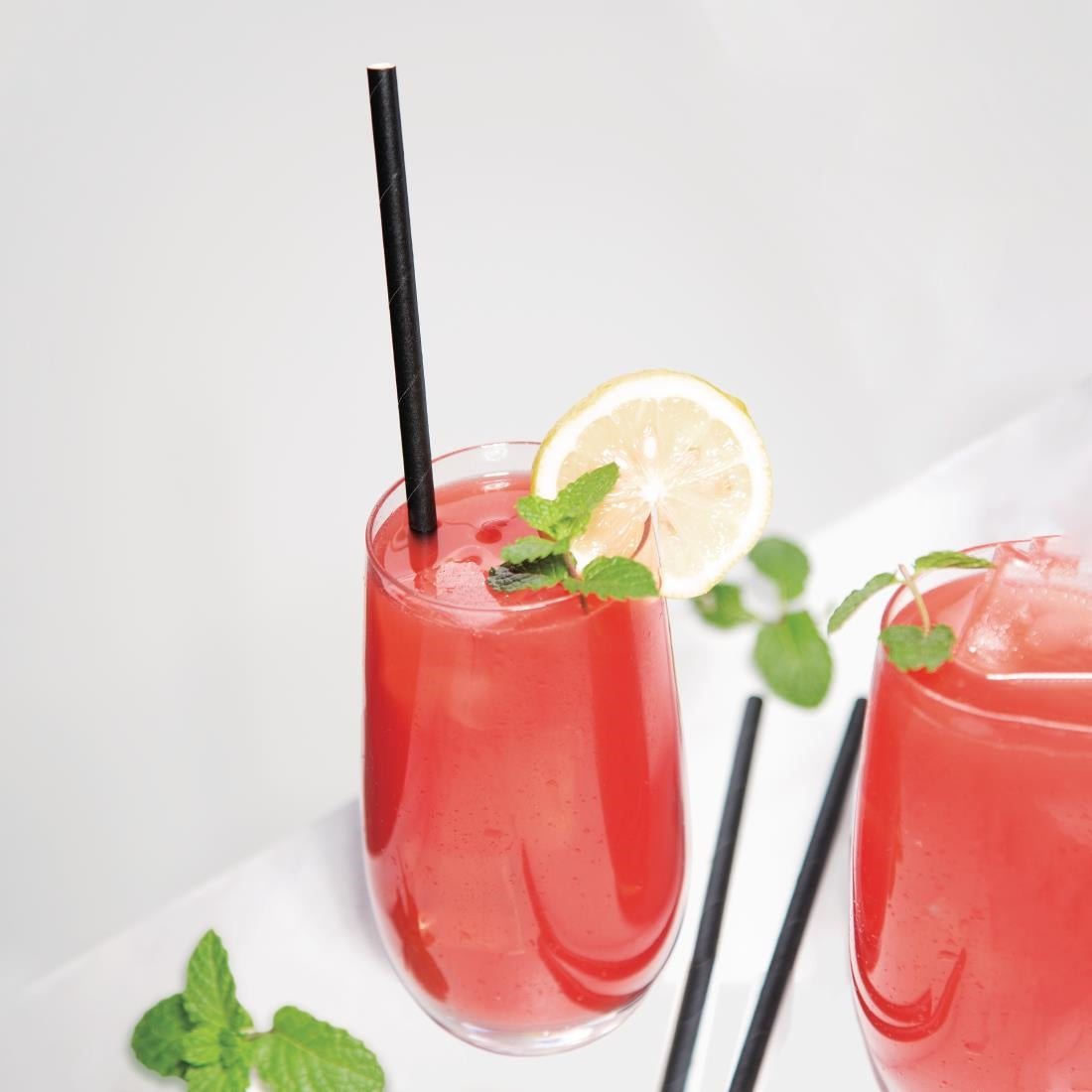 Fiesta Compostable Individually Wrapped Paper Straws Black (250 Pack)