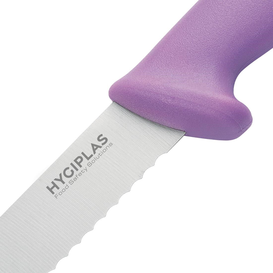 Hygiplas Bread Knife Purple 20cm