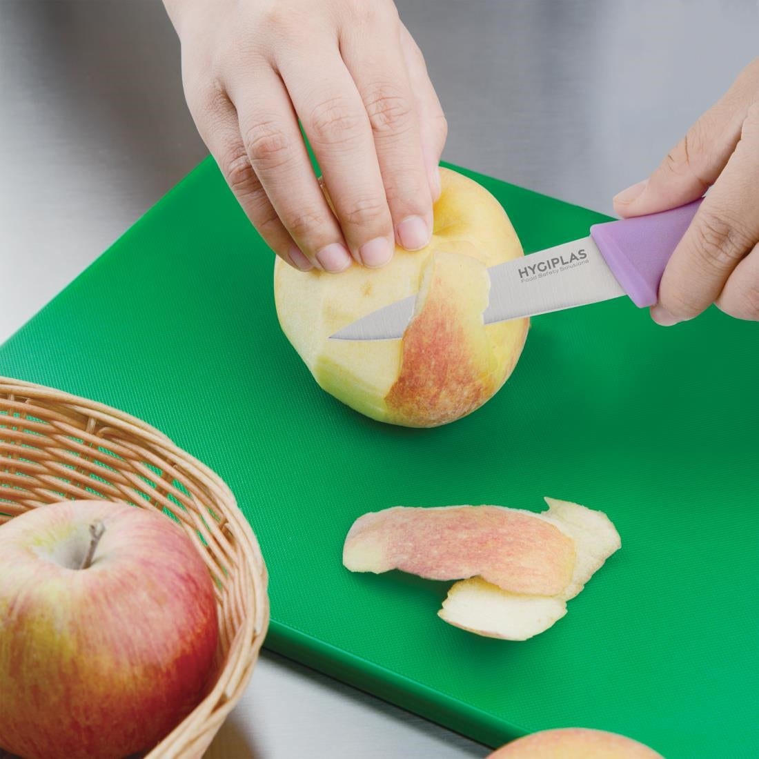 Hygiplas Paring Knife Purple 8.3cm