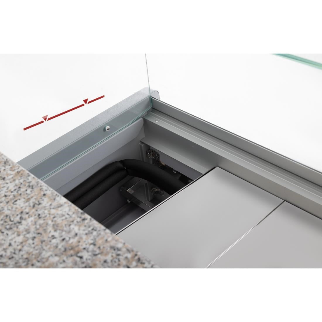 Zoin Tibet Serve Over Counter Grey 1000mm