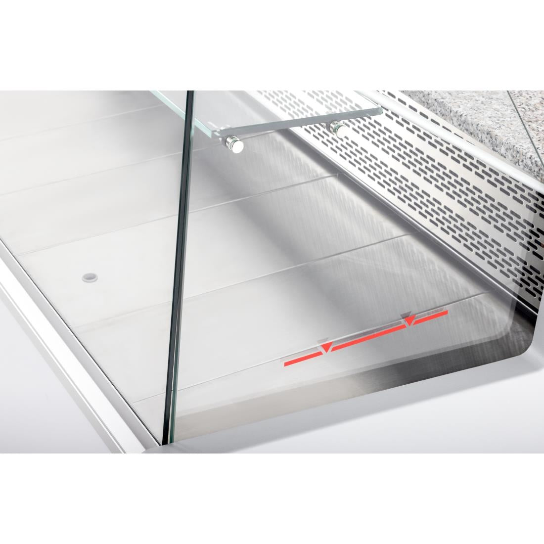 Zoin Tibet Serve Over Counter Grey 2000mm