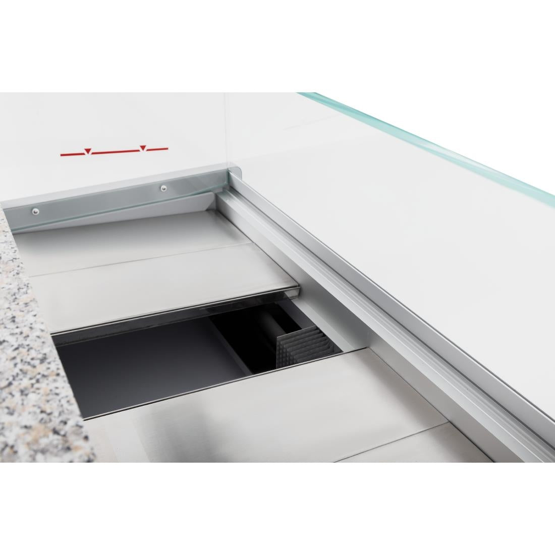 Zoin Tibet Serve Over Counter Grey 2000mm