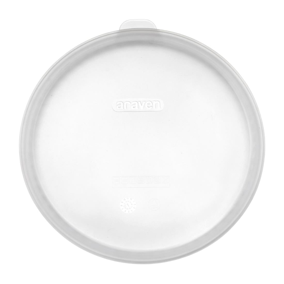 Araven Round Silicone Lid Clear 280mm