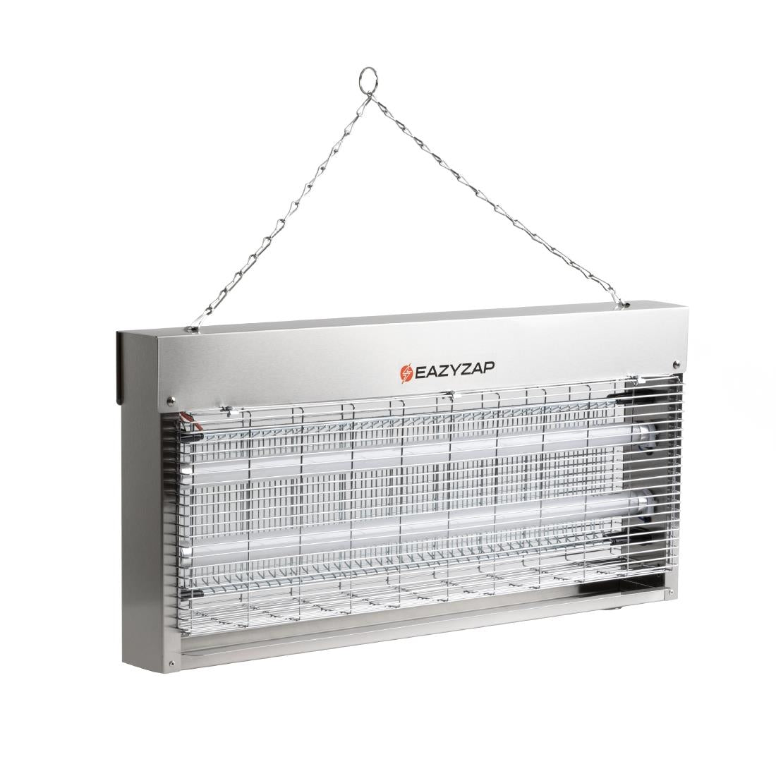 Eazyzap Energy Efficient Stainless Steel LED Fly Killer 150m²