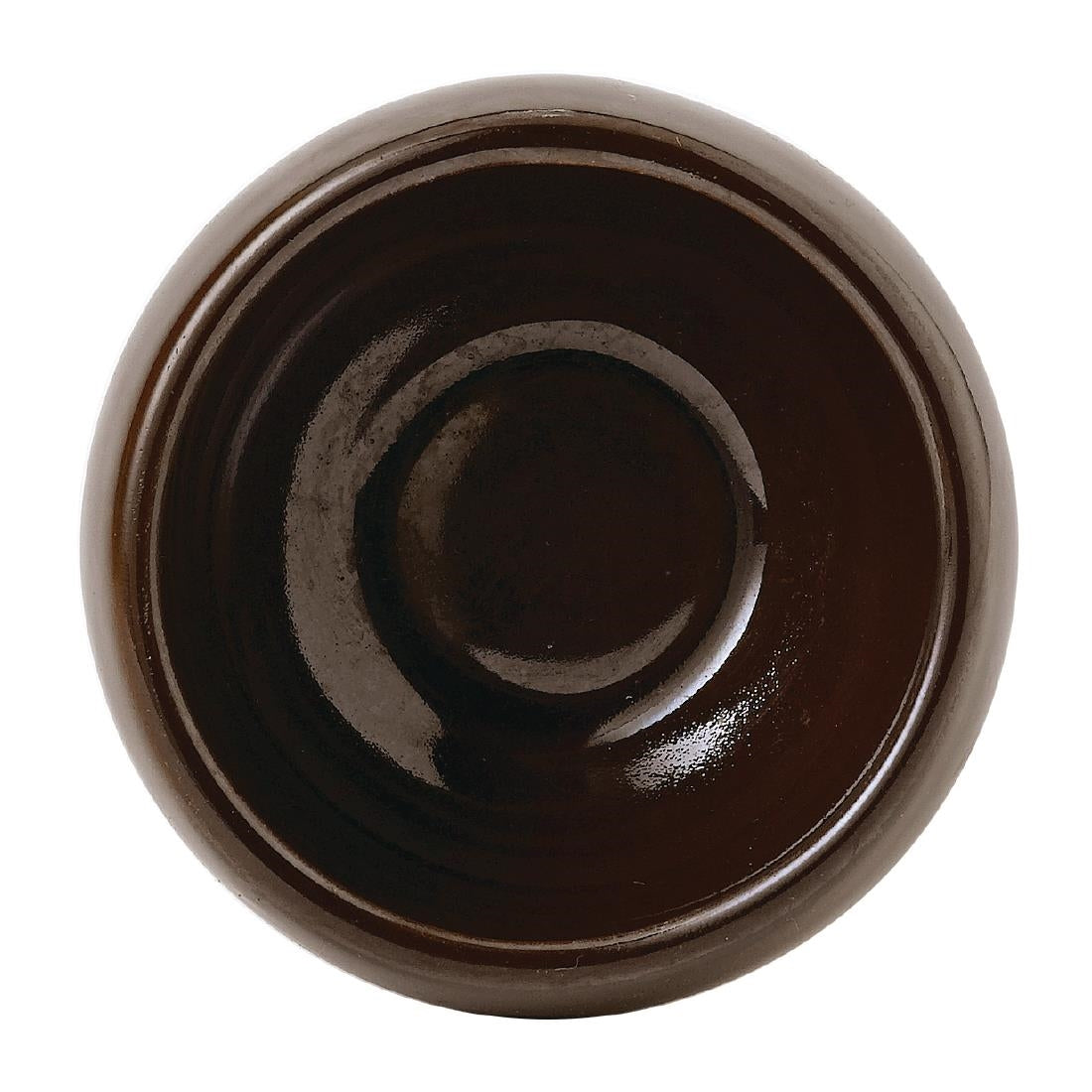 Churchill Emerge Cinnamon Brown Deep Bowls 90mm (12 Pack)