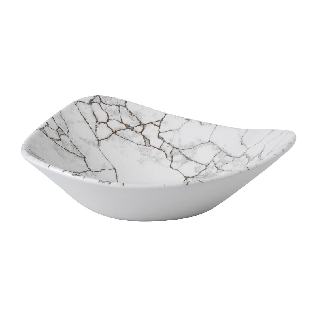 Churchill Studio Prints Kintsugi Agate Grey Lotus Bowls 228mm (12 Pack)