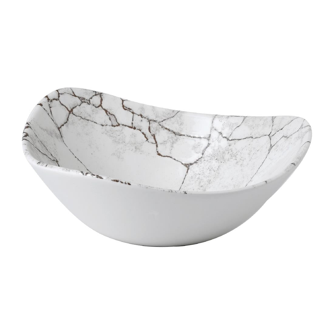Churchill Studio Prints Kintsugi Agate Grey Lotus Bowls 177mm (12 Pack)