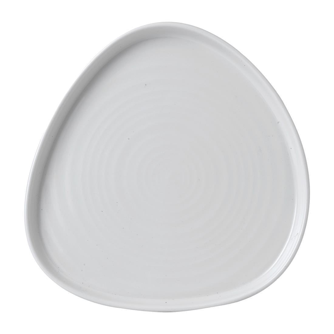Churchill White Triangle Walled Chef Plates 200mm (6 Pack)