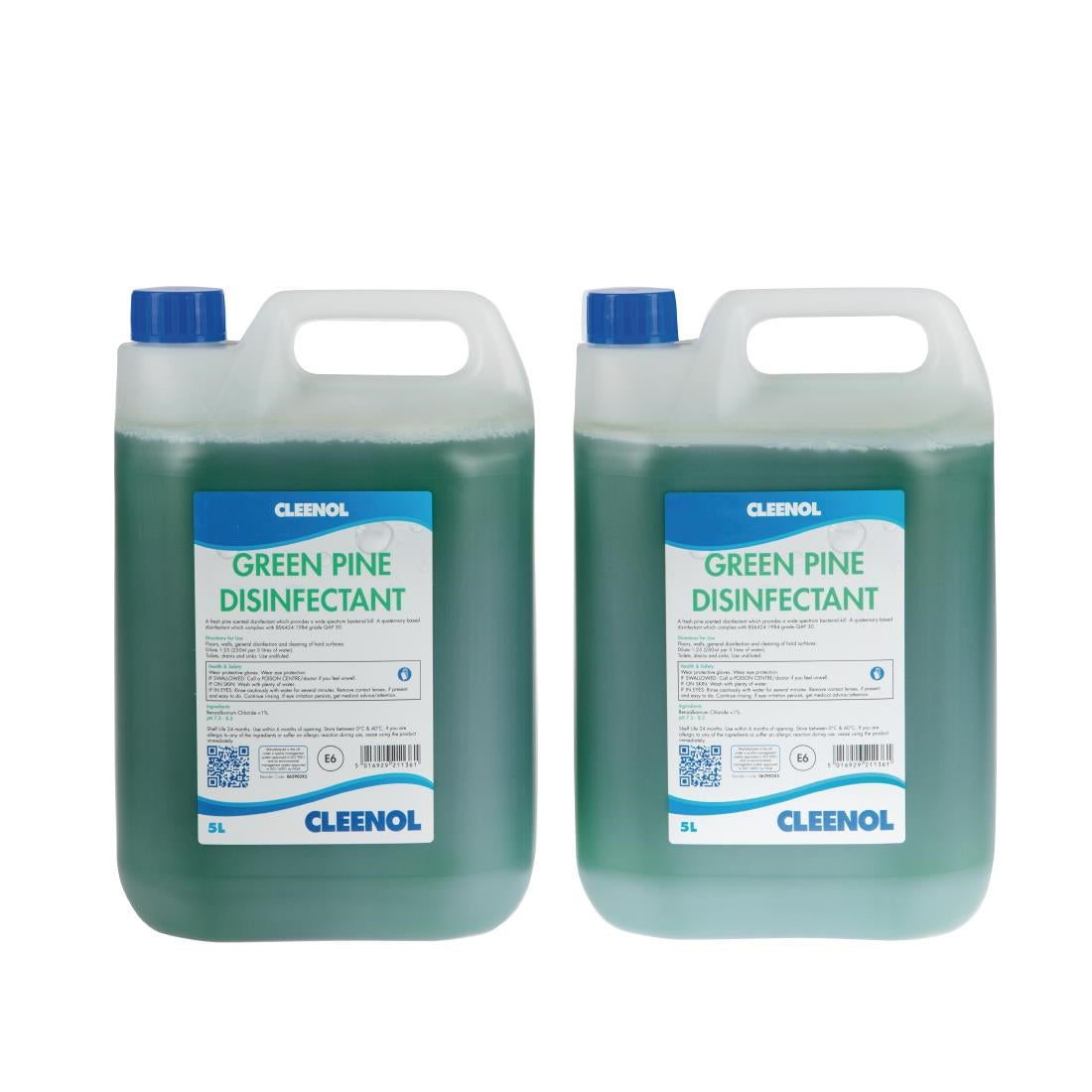 Cleenol Green Pine Disinfectant 5Ltr (2 Pack)