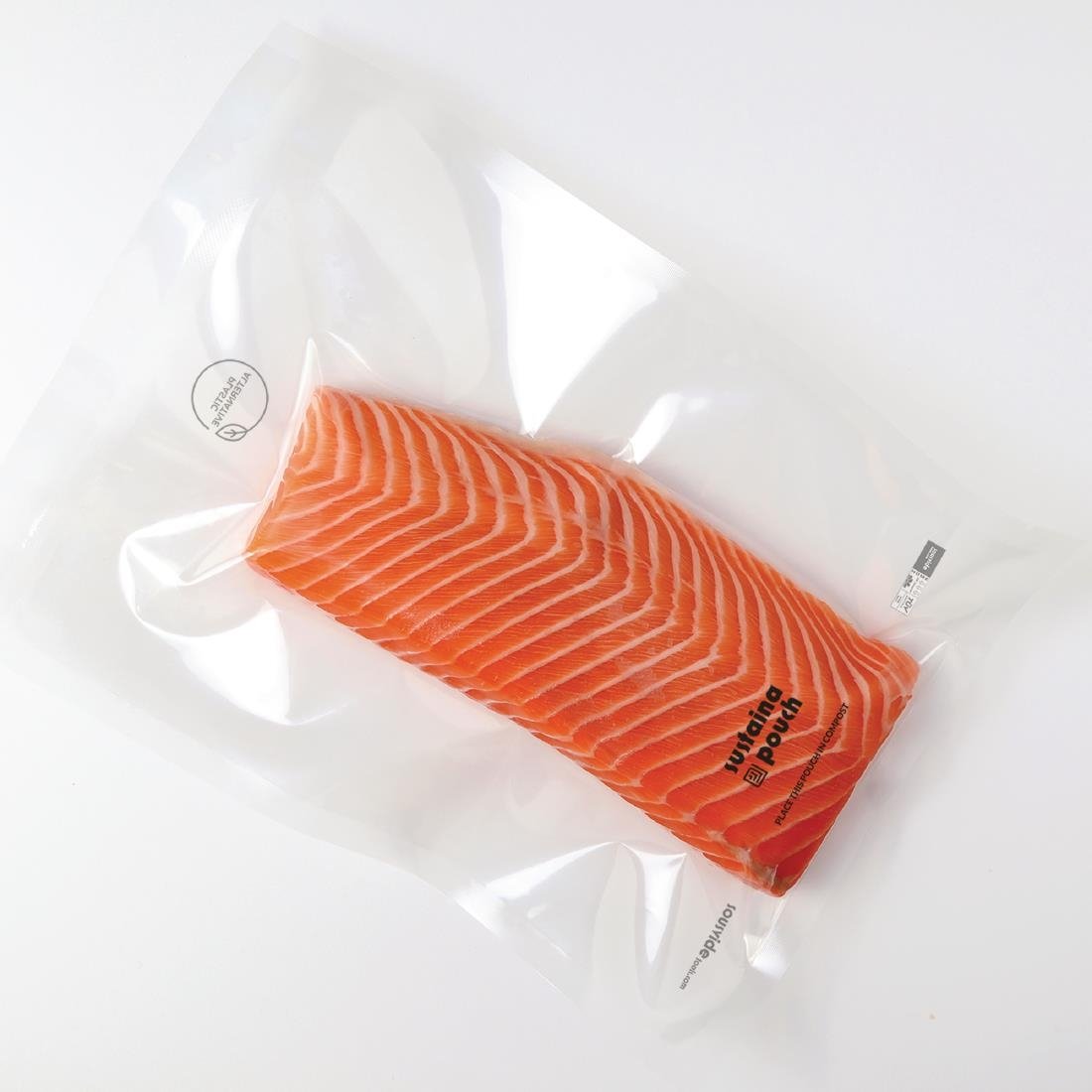 Sous Vide 80MU Compostable Vacuum Pouches 300x400mm (200 Pack)