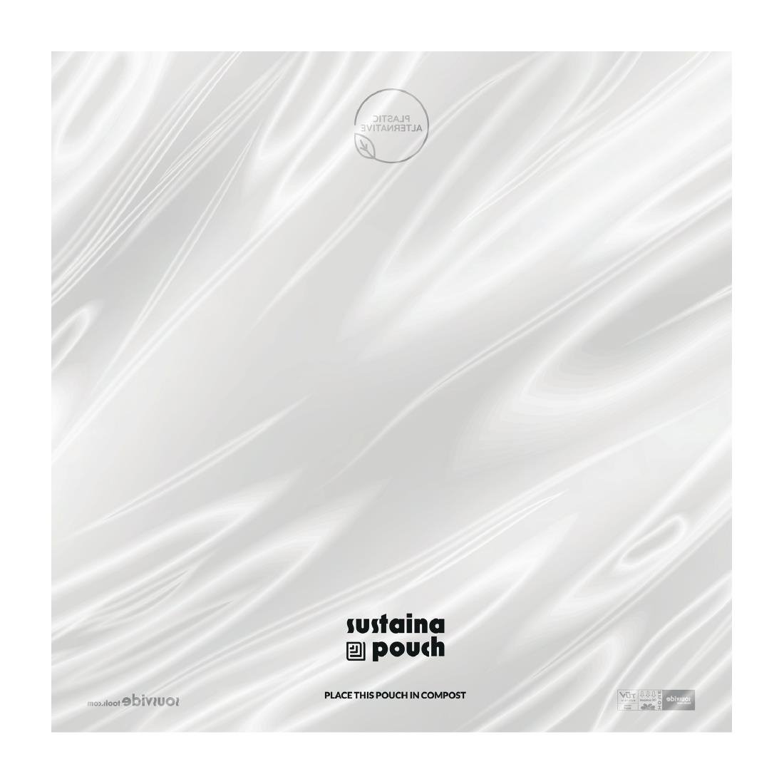 Sous Vide 80MU Compostable Vacuum Pouches 300x300mm (200 Pack)