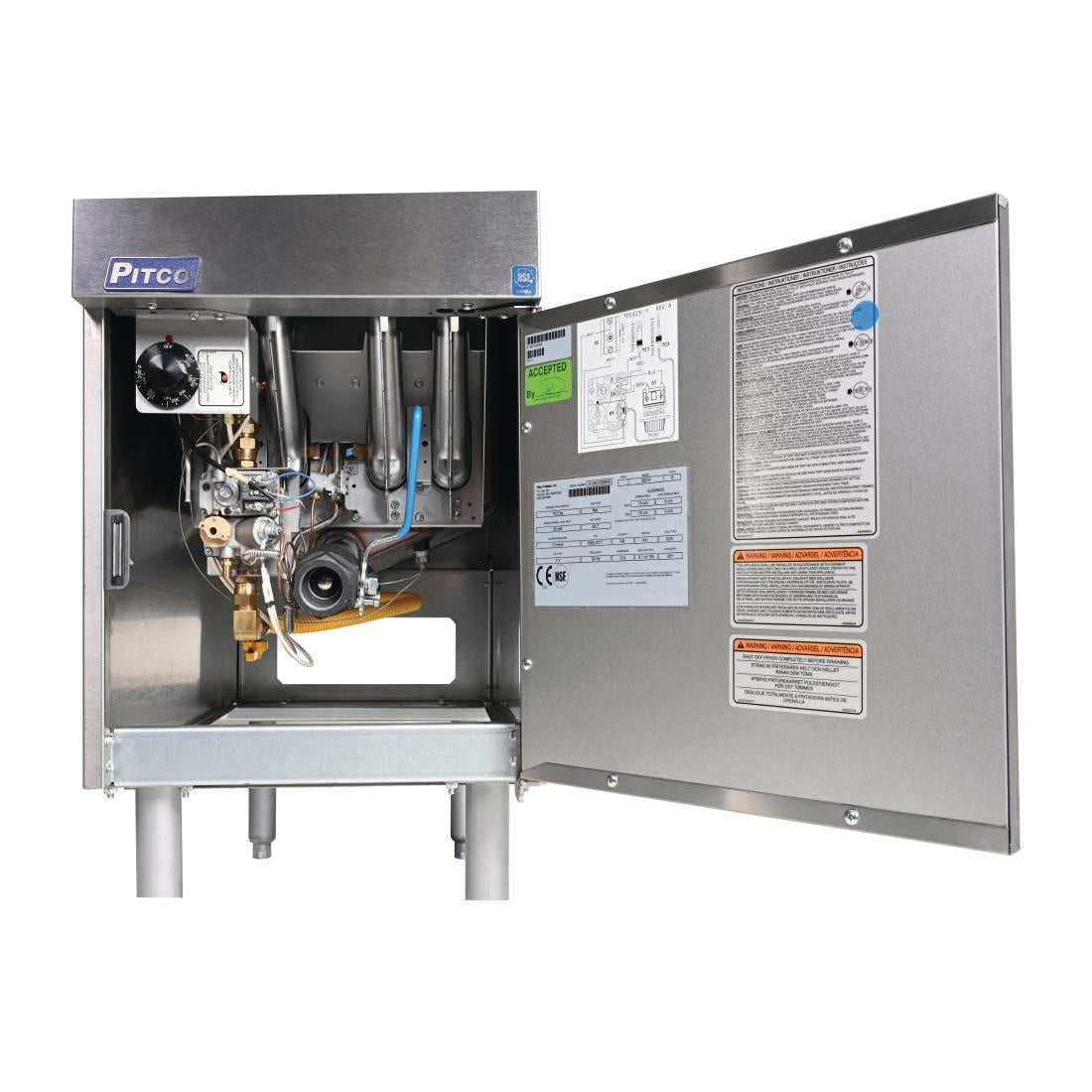 Pitco Solstice Free Standing Natural Gas Fryer SG14S