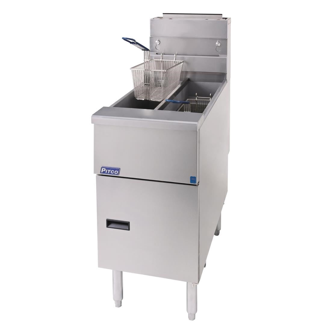 Pitco Solstice Free Standing Natural Gas Fryer SG14TS