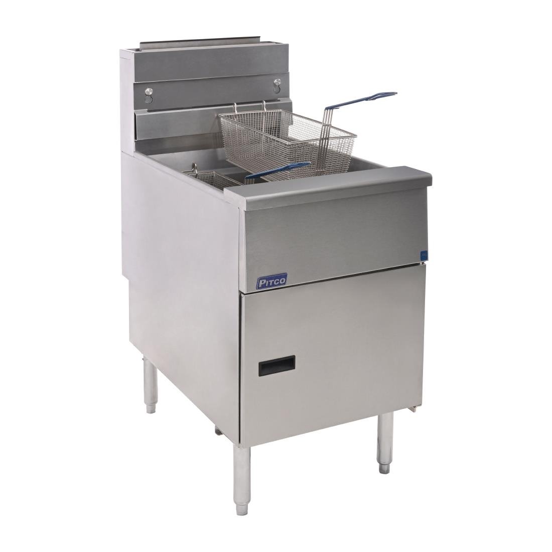 Pitco Solstice Free Standing Natural Gas Fryer SG18S
