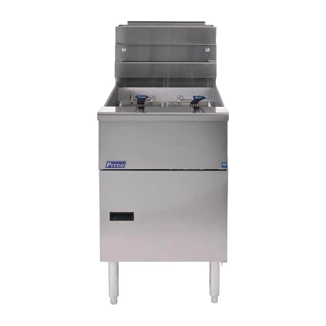 Pitco Solstice Free Standing Natural Gas Fryer SG18S