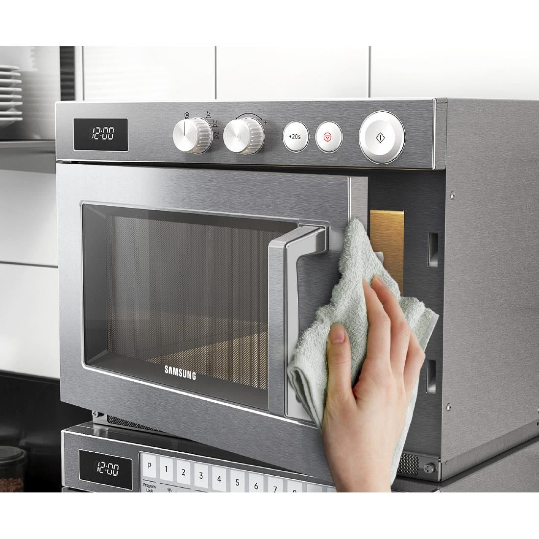 Samsung Commercial Microwave Manual 26Ltr 1500W
