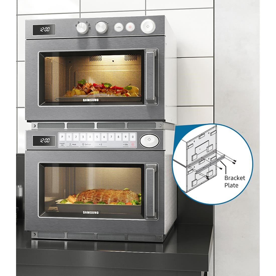 Samsung Commercial Microwave Manual 26Ltr 1500W
