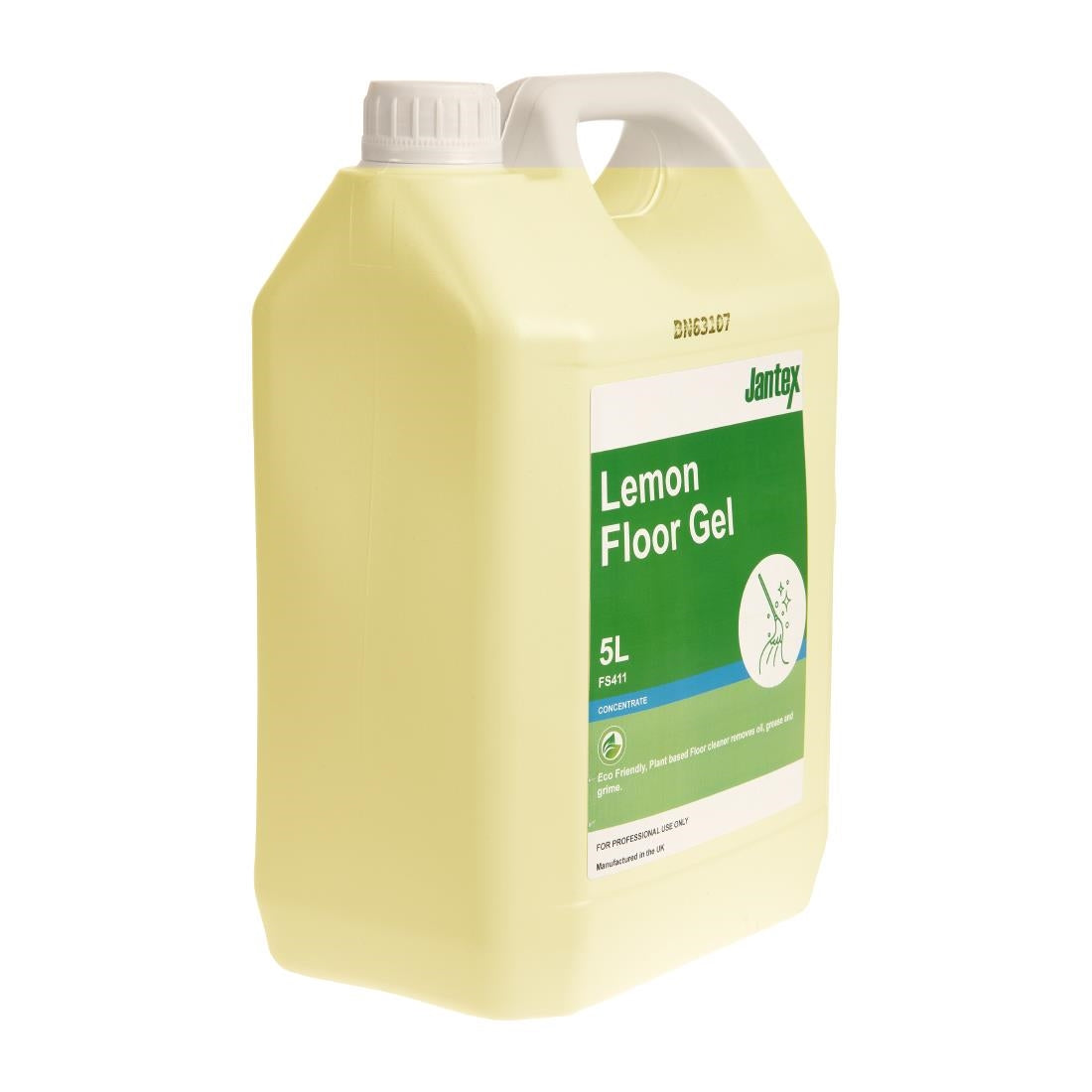 Jantex Green Lemon Floor Gel Cleaner Concentrate 5Ltr