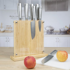 Vogue Wooden Magnetic Knife Block 8 Slots