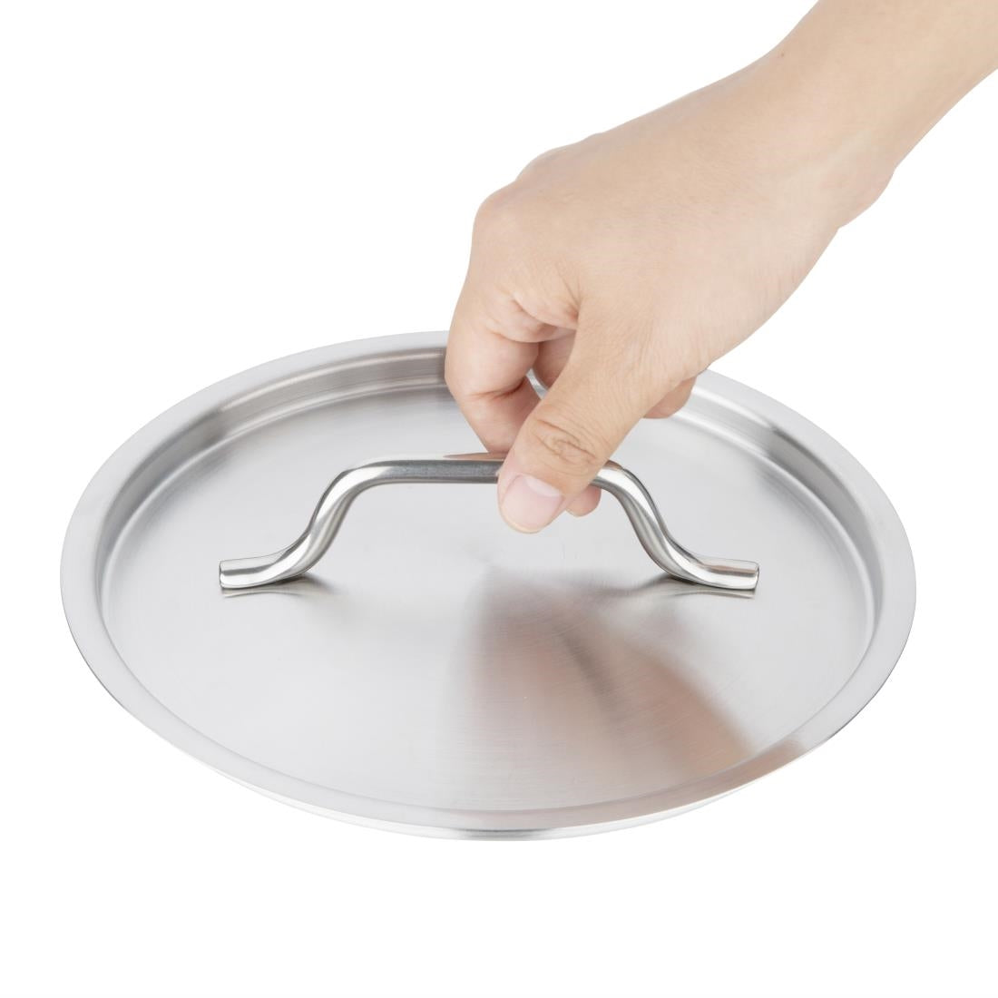 Vogue Stainless Steel Pan Lid 18cm