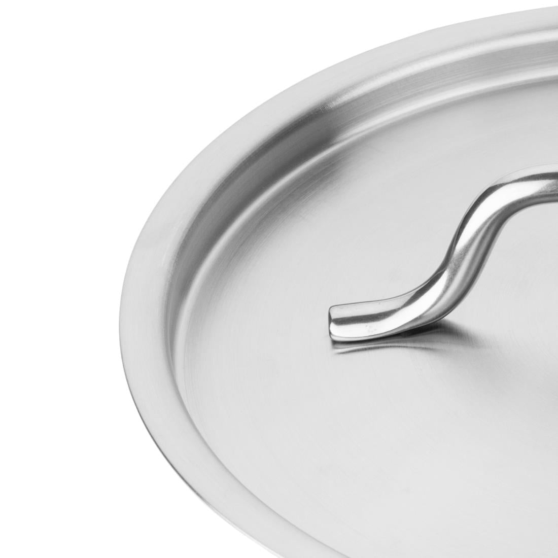 Vogue Stainless Steel Pan Lid 18cm