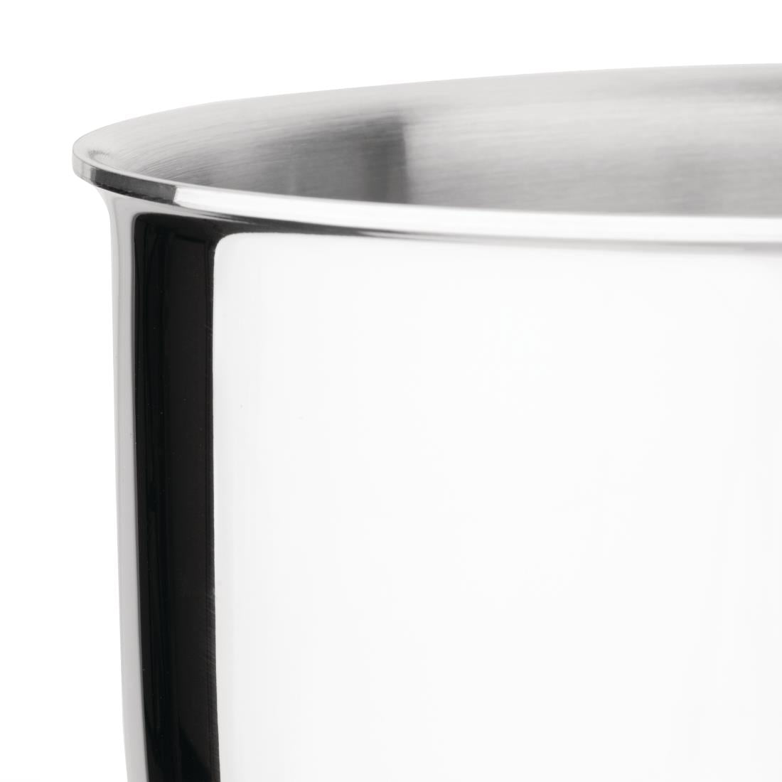 Vogue Stainless Steel Tri-Wall Saucepan 18cm