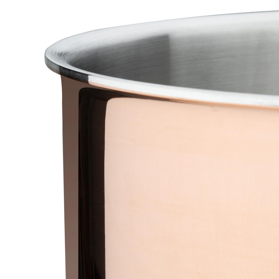 Vogue Copper Tri-Wall Saucepan 20cm