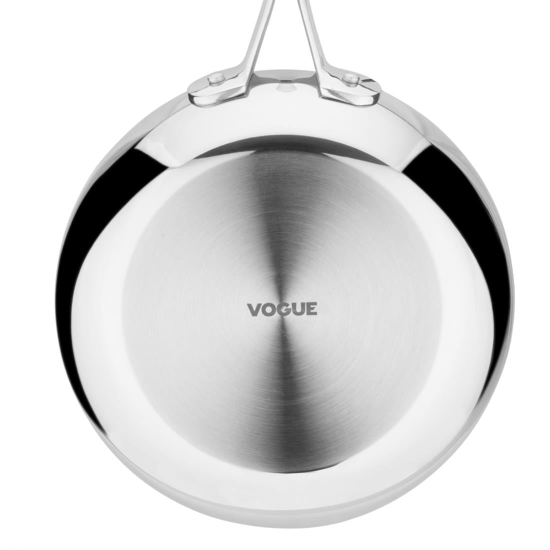 Vogue Stainless Steel and Aluminium Tri-Wall Frying Pan 20cm