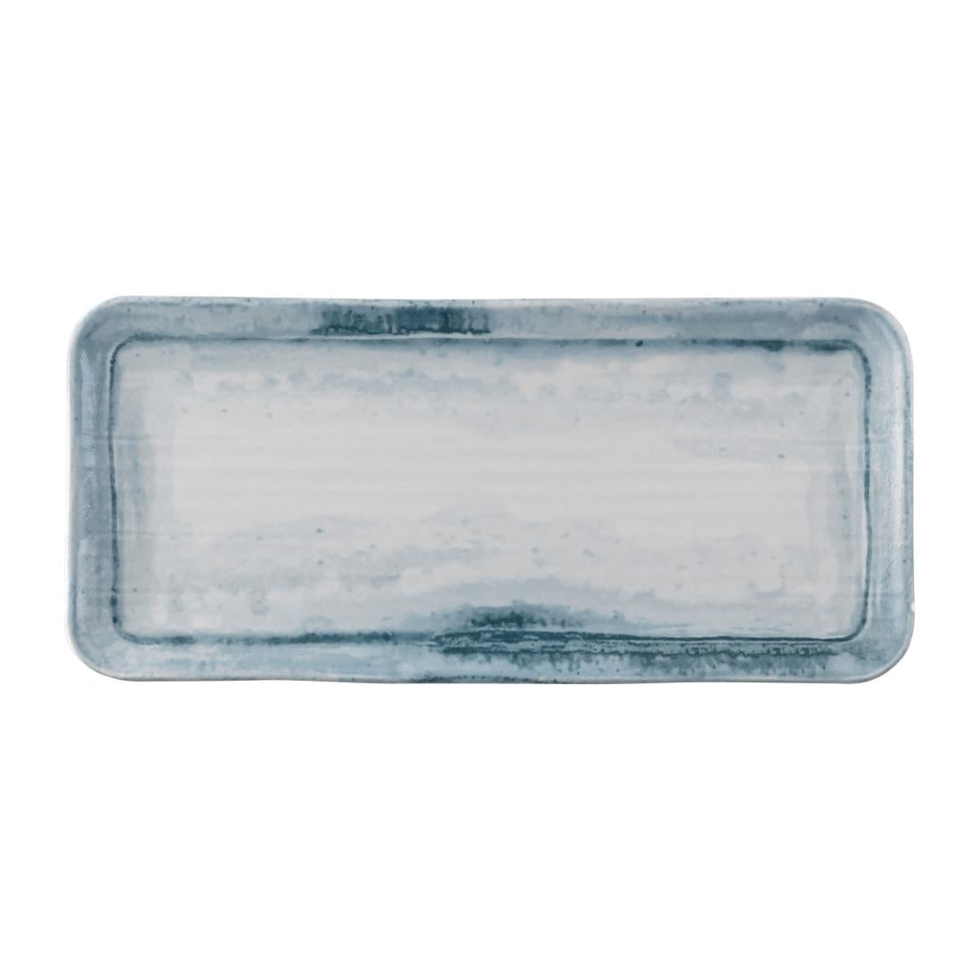 Dudson Makers Finca Limestone Organic Coupe Rect Plat 338x155mm (6 Pack)