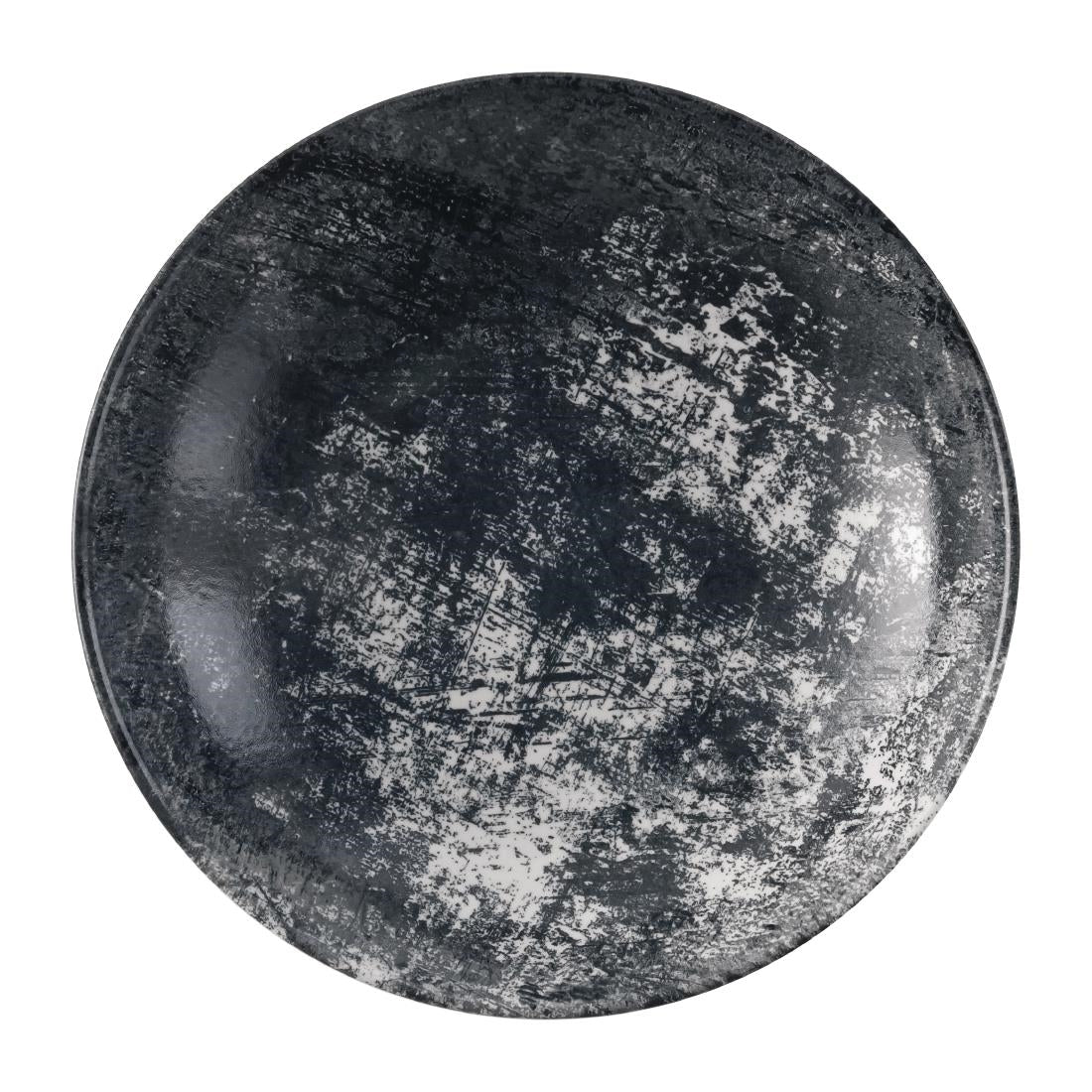 Dudson Makers Urban Deep Coupe Plates Black 254mm (12 Pack)