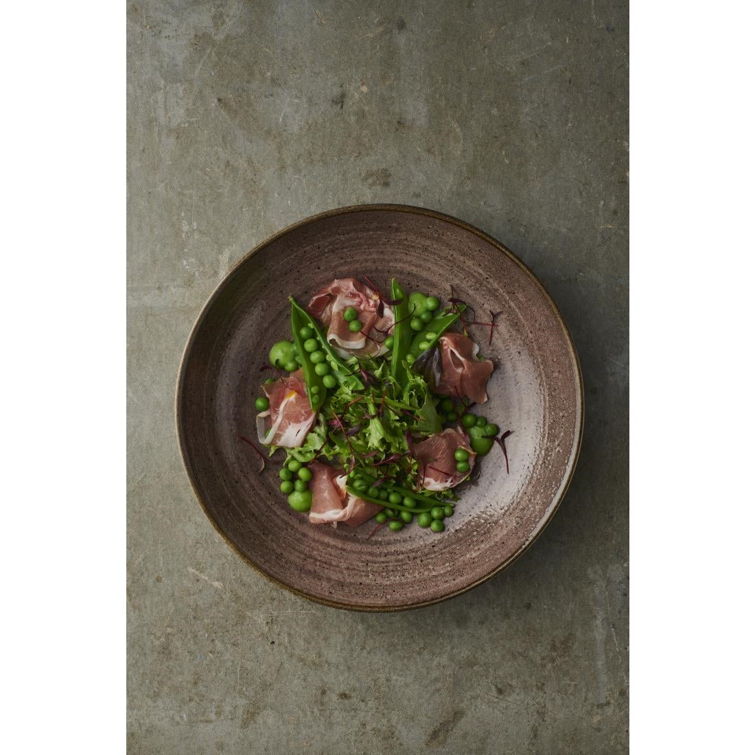 Churchill Stonecast Raw Coupe Bowls Brown 184mm (12 Pack)