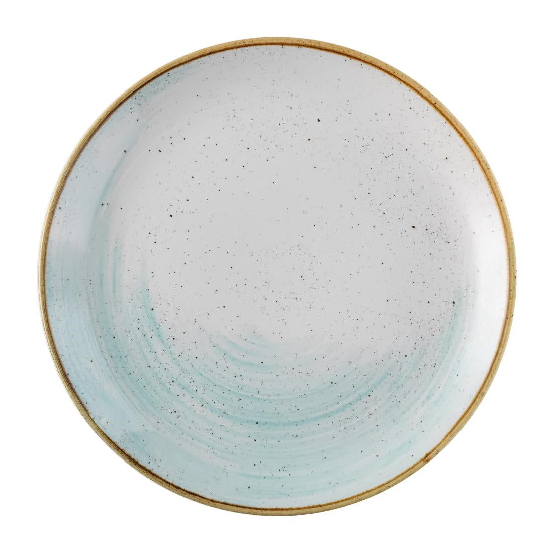 Churchill Stonecast Accents Evolve Coupe PlateS Duck Egg 286mm (12 Pack)
