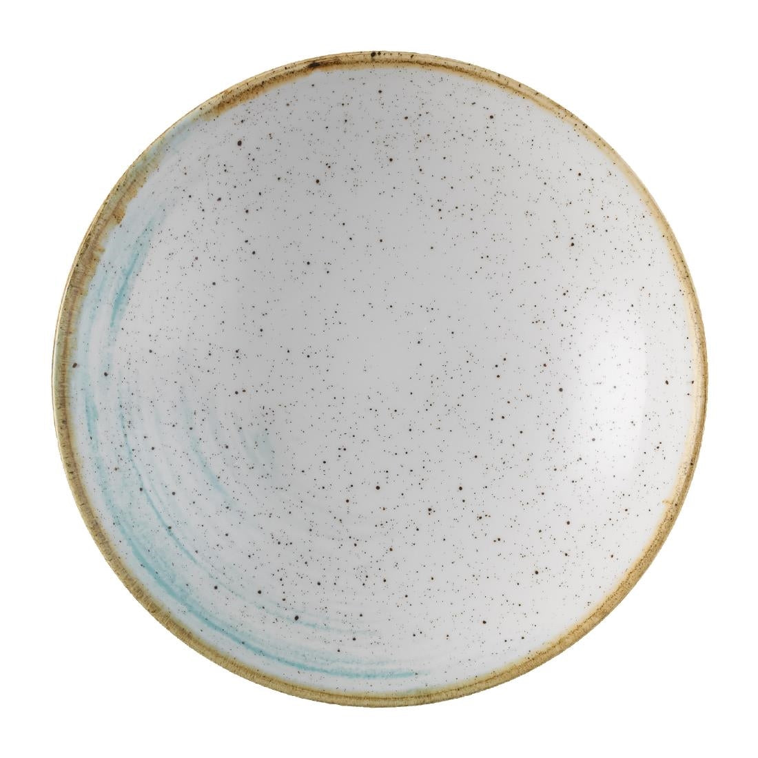 Churchill Stonecast Accents Coupe Bowls Duck Egg 182mm (12 Pack)