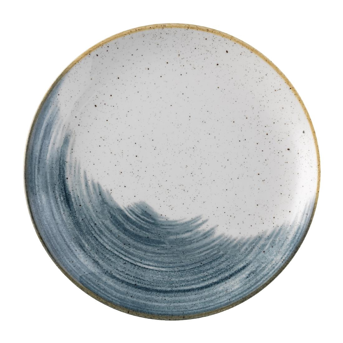 Churchill Stonecast Accents Evolve Coupe Plate Blueberry 260mm (12 Pack)