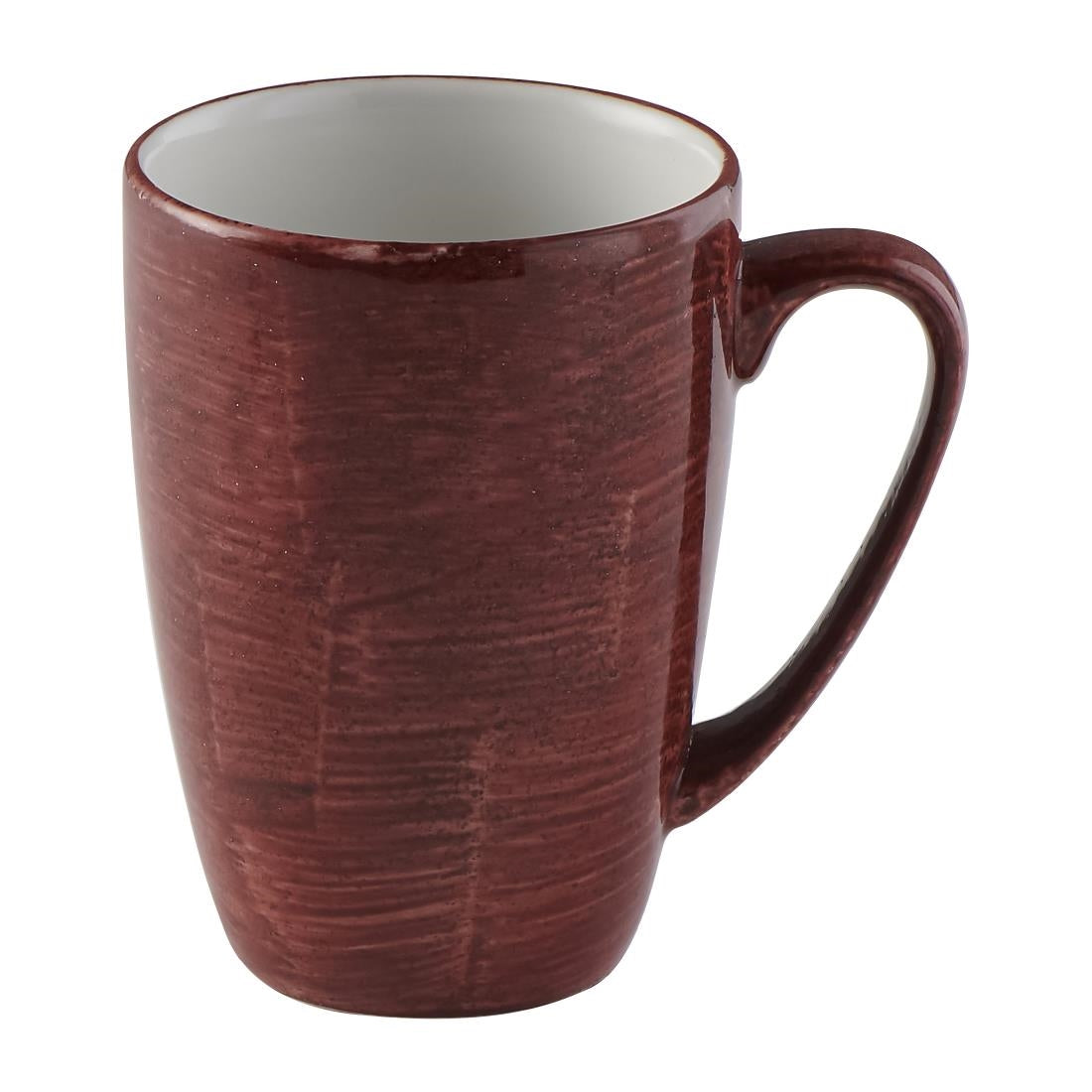 Churchill Stonecast Patina Profile Mug Red Rust 340ml (12 Pack)