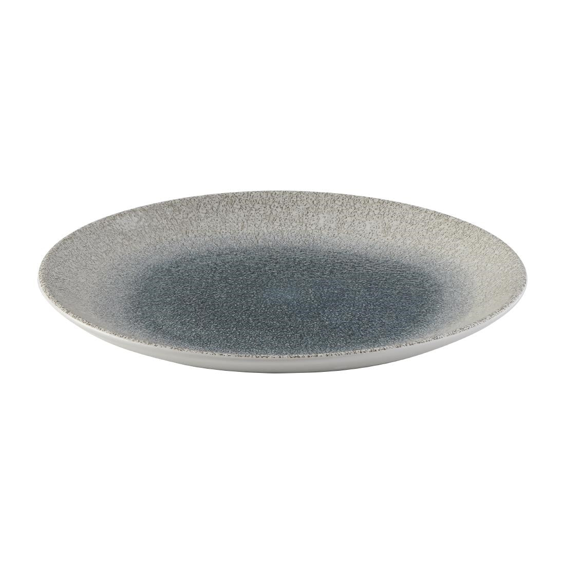 Churchill Raku Duo Agate Evolve Coupe Plate Topaz 219mm (12 Pack)
