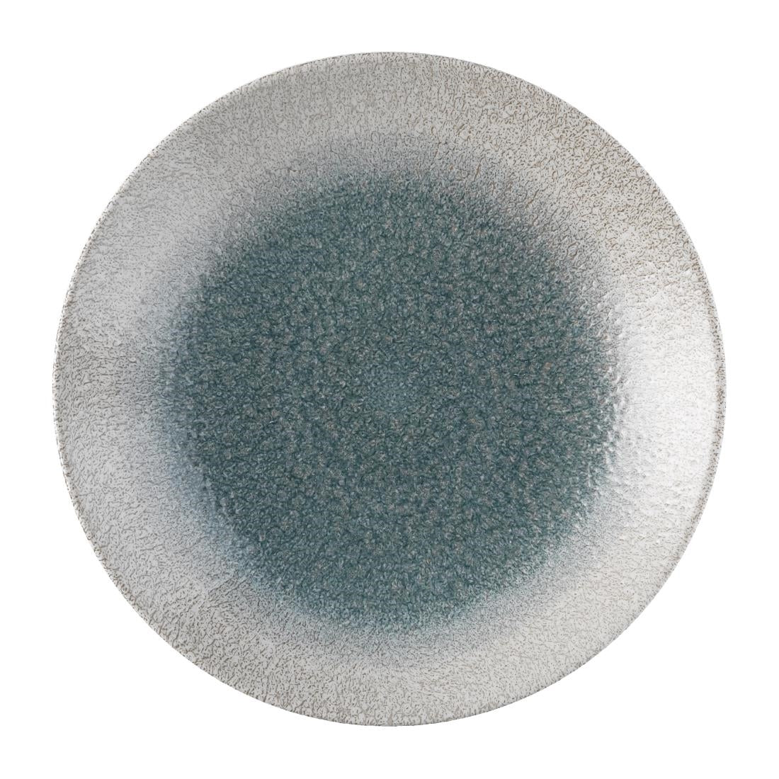 Churchill Raku Duo Agate Deep Coupe Plate Topaz 239mm (12 Pack)