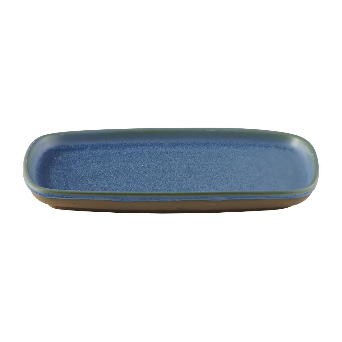 Churchill Emerge Oslo Blue Oblong Plates 222x152mm (6 Pack)