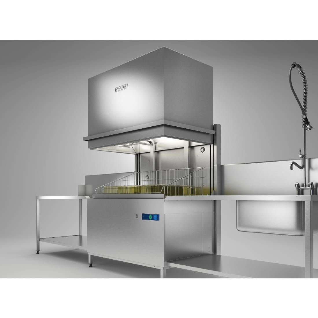 Hobart Twin Pass Through Utensil Washer UXTH-10A