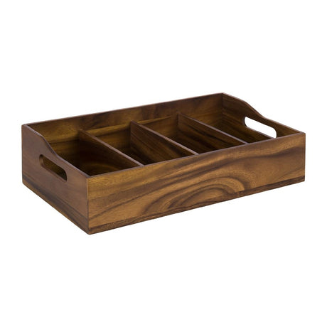APS Acacia Cutlery Tray 510 x 280mm