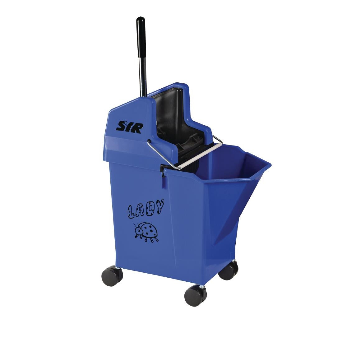 SYR NU Lady 2 Combine System Mop Bucket & Wringer 9Ltr Blue