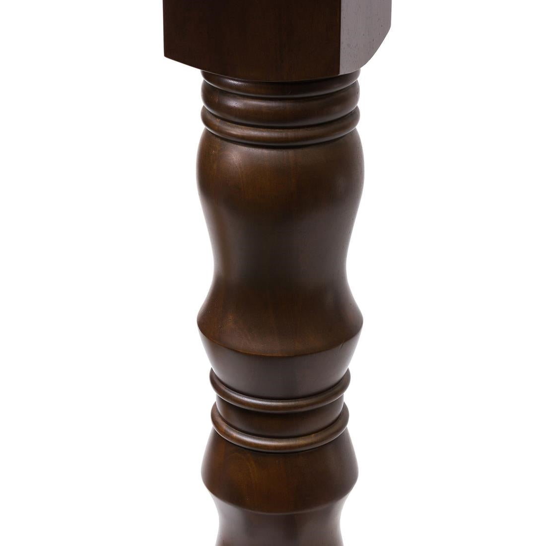 Islington Poseur Round Table Dark Wood 700mm