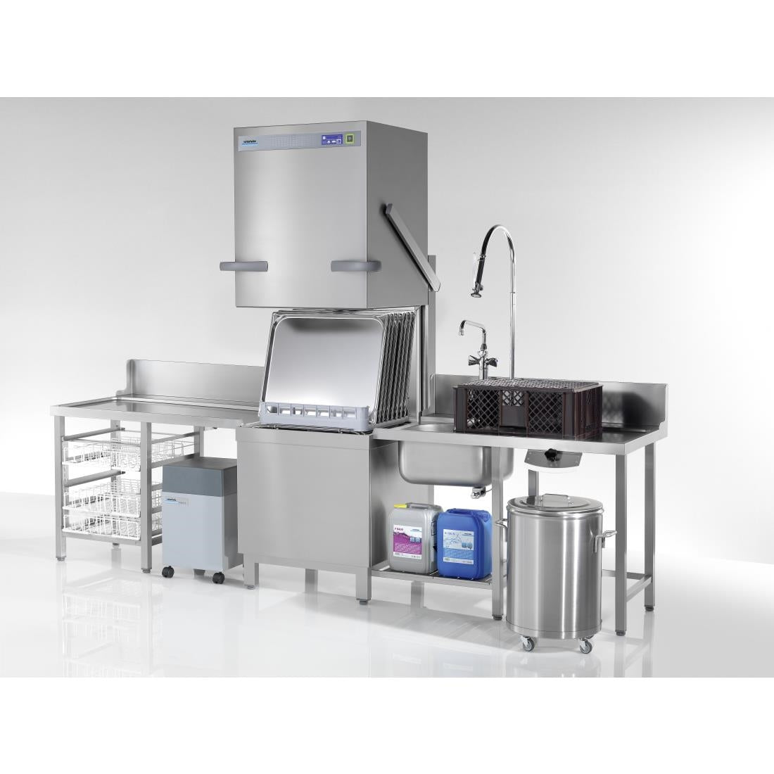 Winterhalter Pass Through Dishwasher PT-XL with Water Softener and IDD