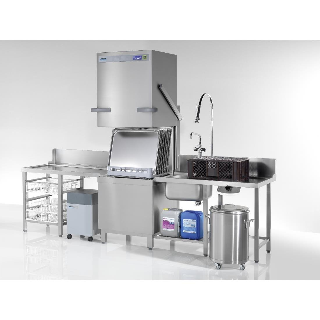 Winterhalter Pass Through Dishwasher PT-XL Energy+ with Water Softener and IDD