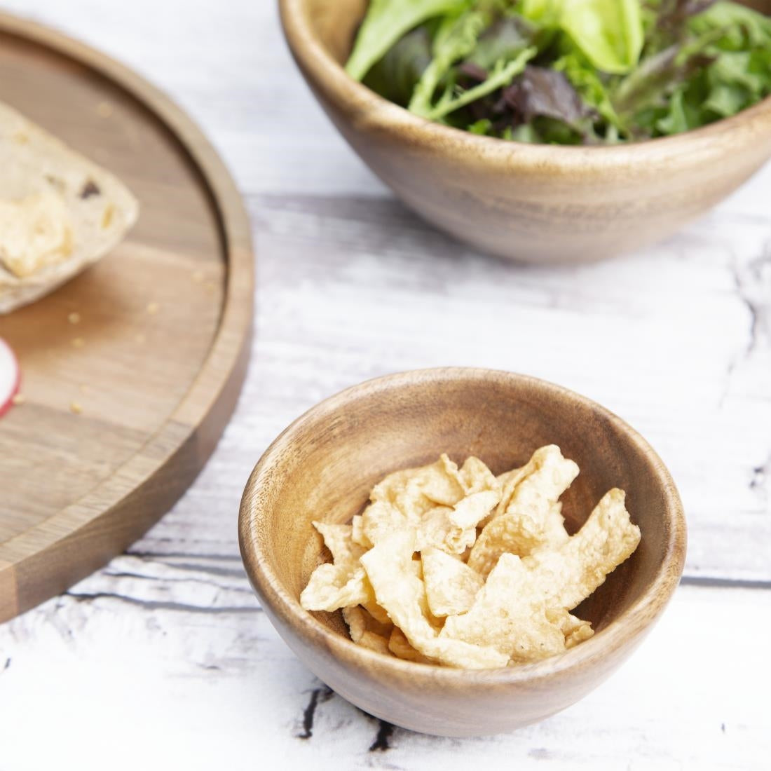 Olympia Acacia Bowl 100mm